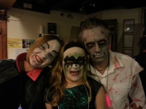 Vampire, Witch and Zombie